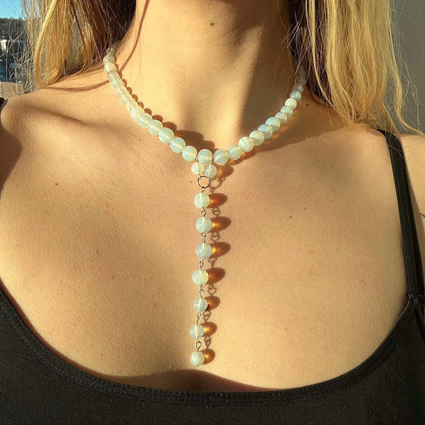 OPALITE SPINE NECKLACE