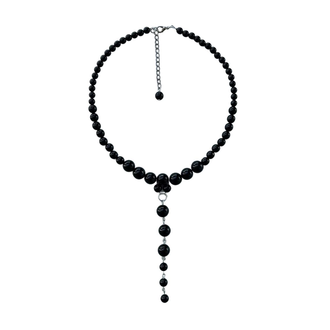ONYX SPINE NECKLACE