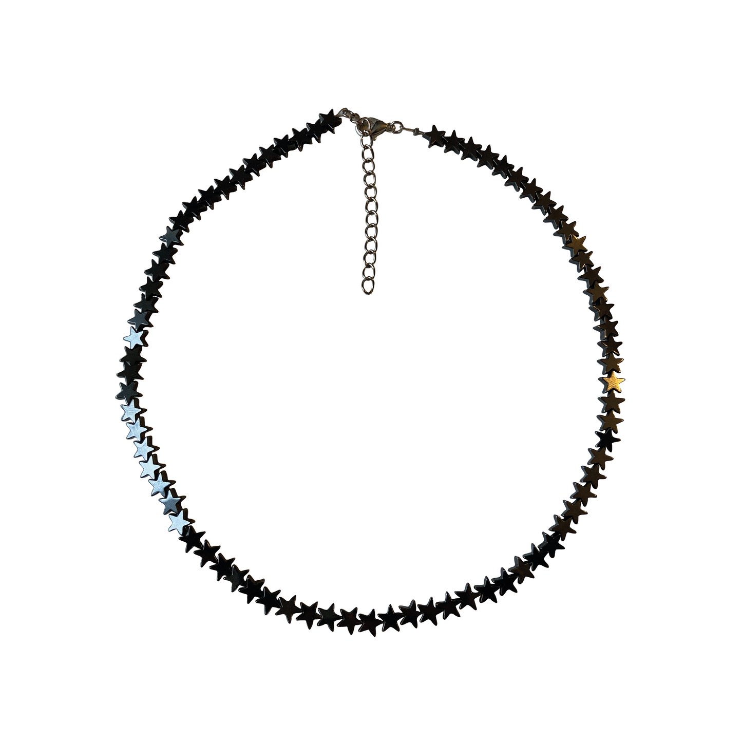 HEMATITE STAR NECKLACE