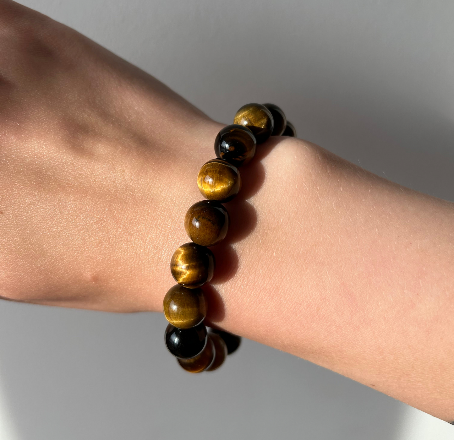 TIGERS EYE BRACELET 12MM