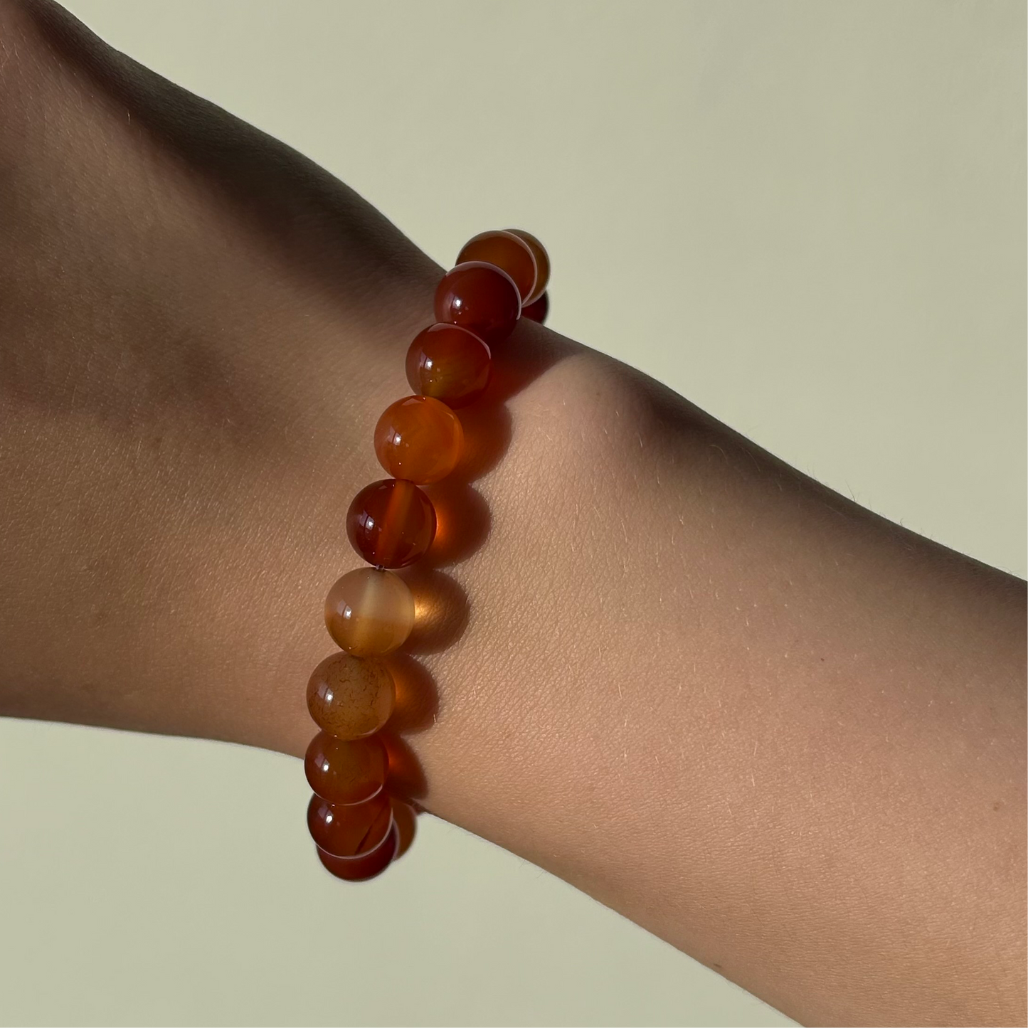 CARNELIAN BRACELET 10MM