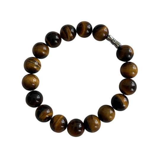 TIGERS EYE BRACELET 12MM