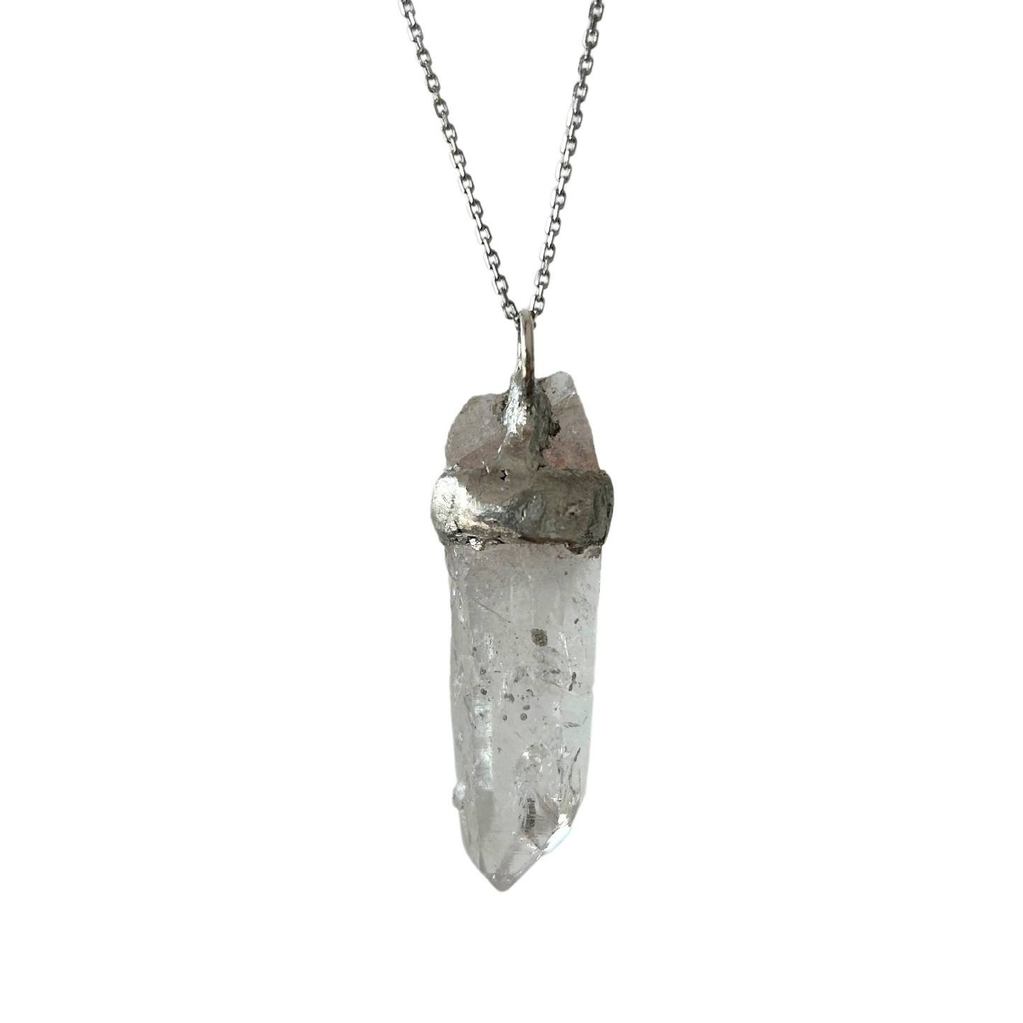 CLEAR QUARTZ PENDANT - 2