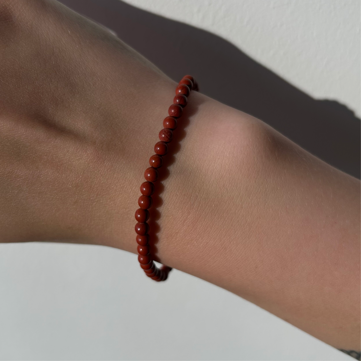 RED JASPER BRACELET 4MM