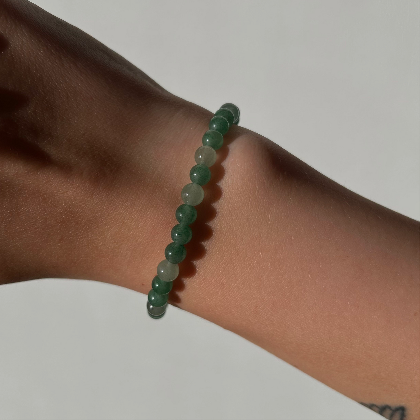 GREEN AVENTURINE BRACELET 6MM