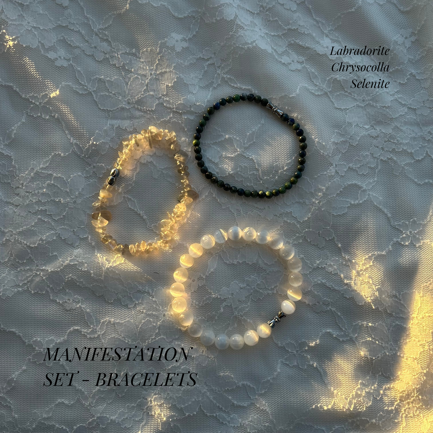 MANIFESTATION SET - BRACELETS