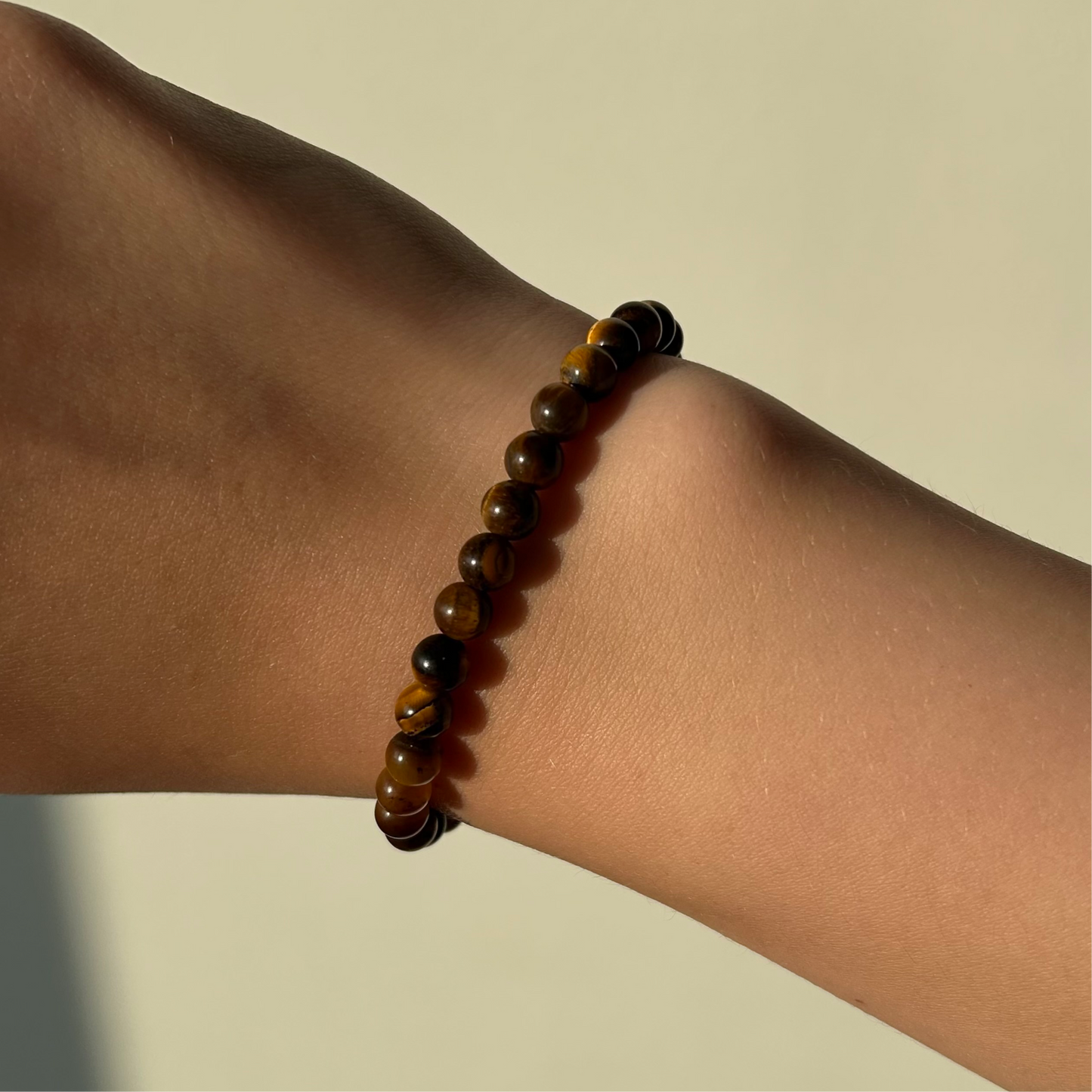 TIGER'S EYE BRACELET 6MM