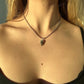 LABRADORITE PENDANT WITH CHAIN - 2