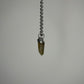 LABRADORITE PENDANT WITH CHAIN - 1