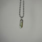 LABRADORITE PENDANT WITH CHAIN - 1