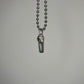 LABRADORITE PENDANT WITH CHAIN - 3