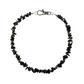 SMOKY QUARTZ + HEMATITE CLASP NECKLACE