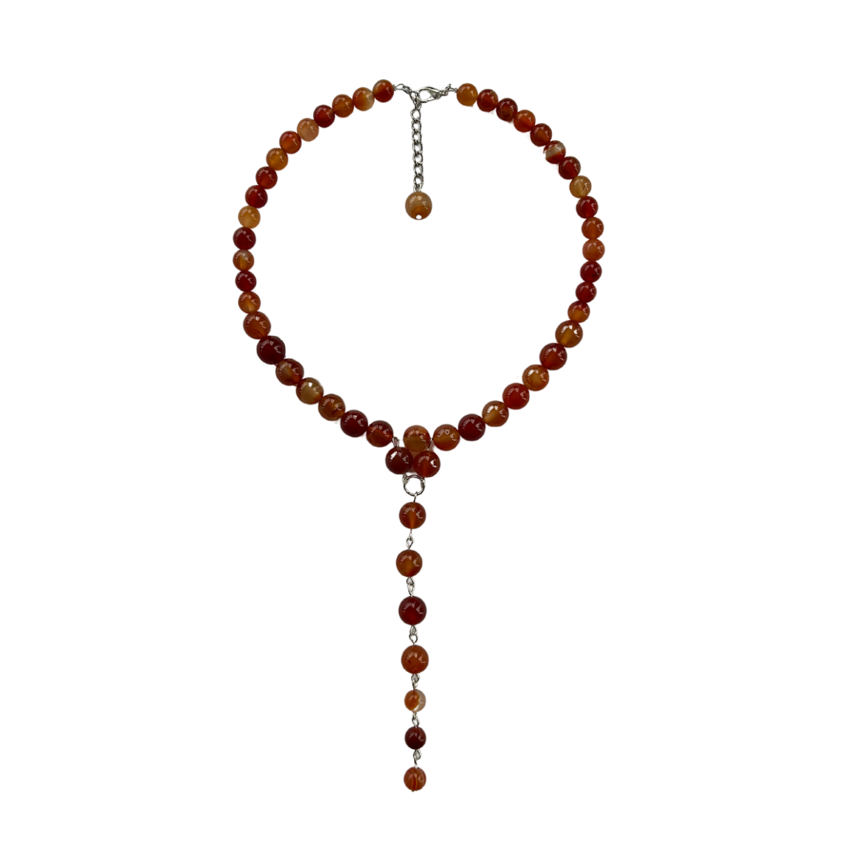 CARNELIAN SPINE NECKLACE