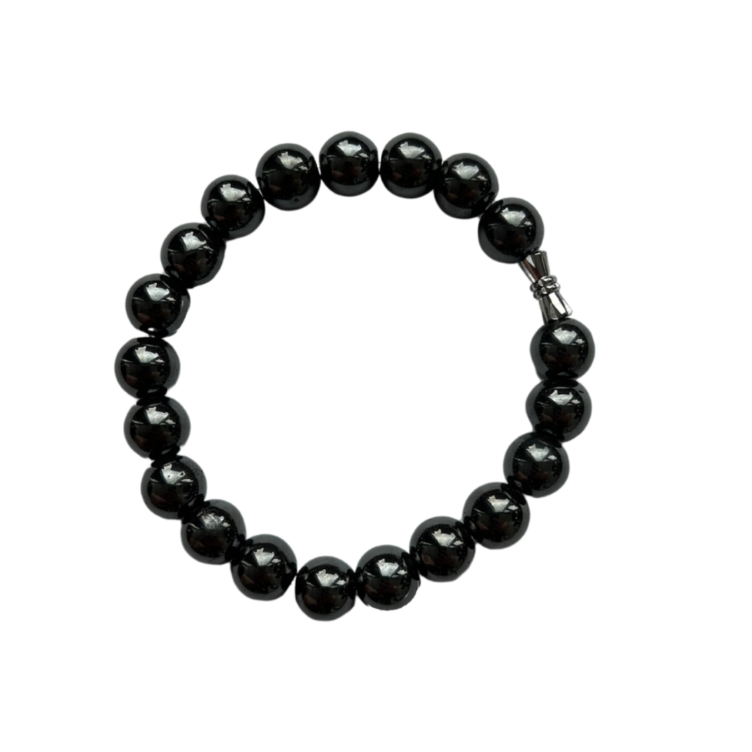 HEMATITE 10MM BRACELET