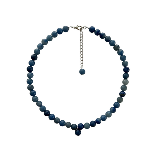 BLUE AVENTURINE NECKLACE (DISCONTINUED)