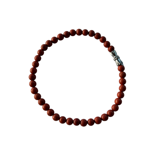 RED JASPER BRACELET 4MM