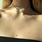 OPAL SILVER CHAIN NECKLACE