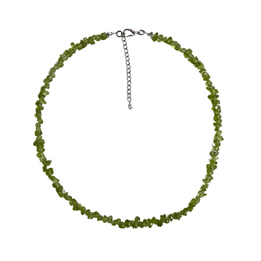 PERIDOT CHIP CHOKER