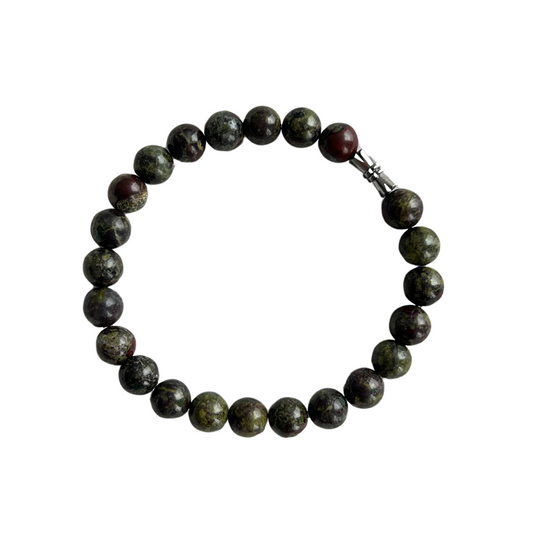 DRAGONBLOOD JASPER BRACELET 8MM