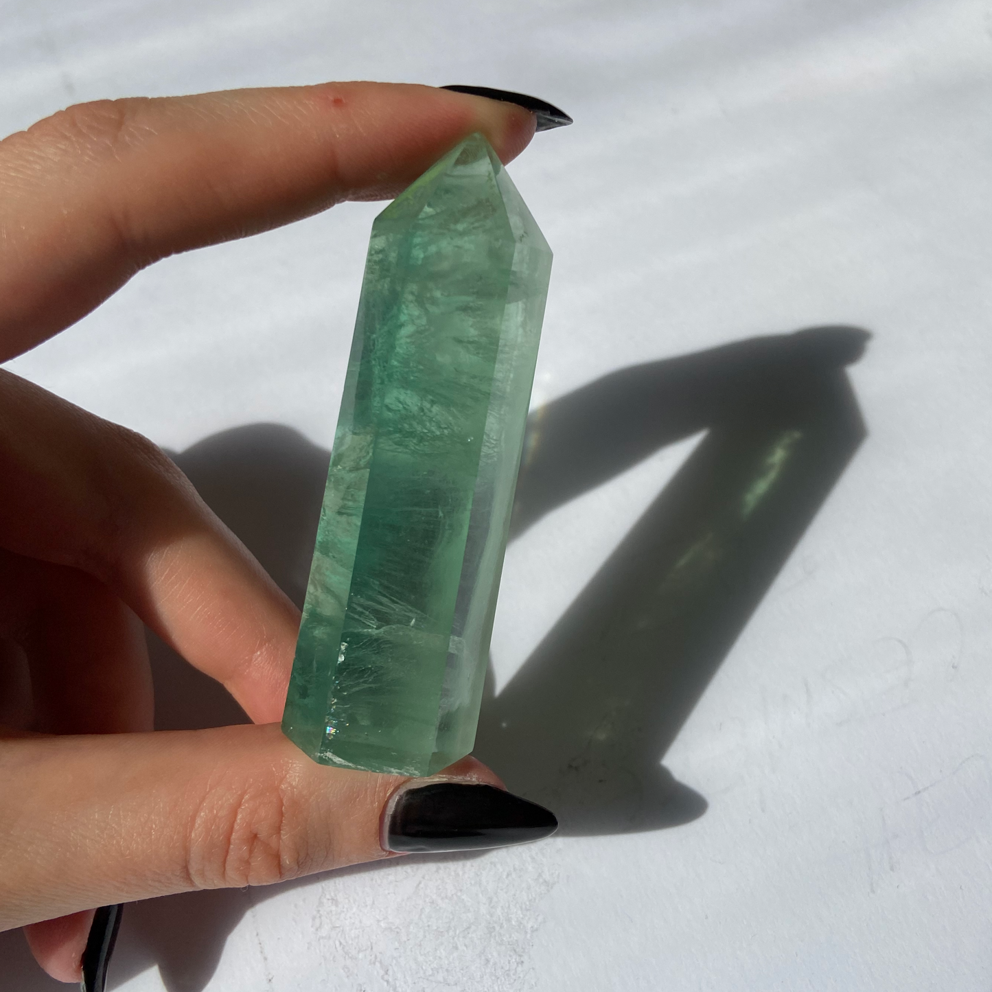 GREEN FLUORITE - TOWER