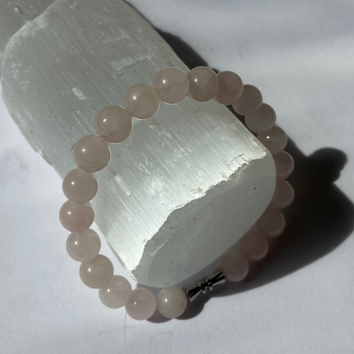 ROSE QUARTZ BRACELET 8MM