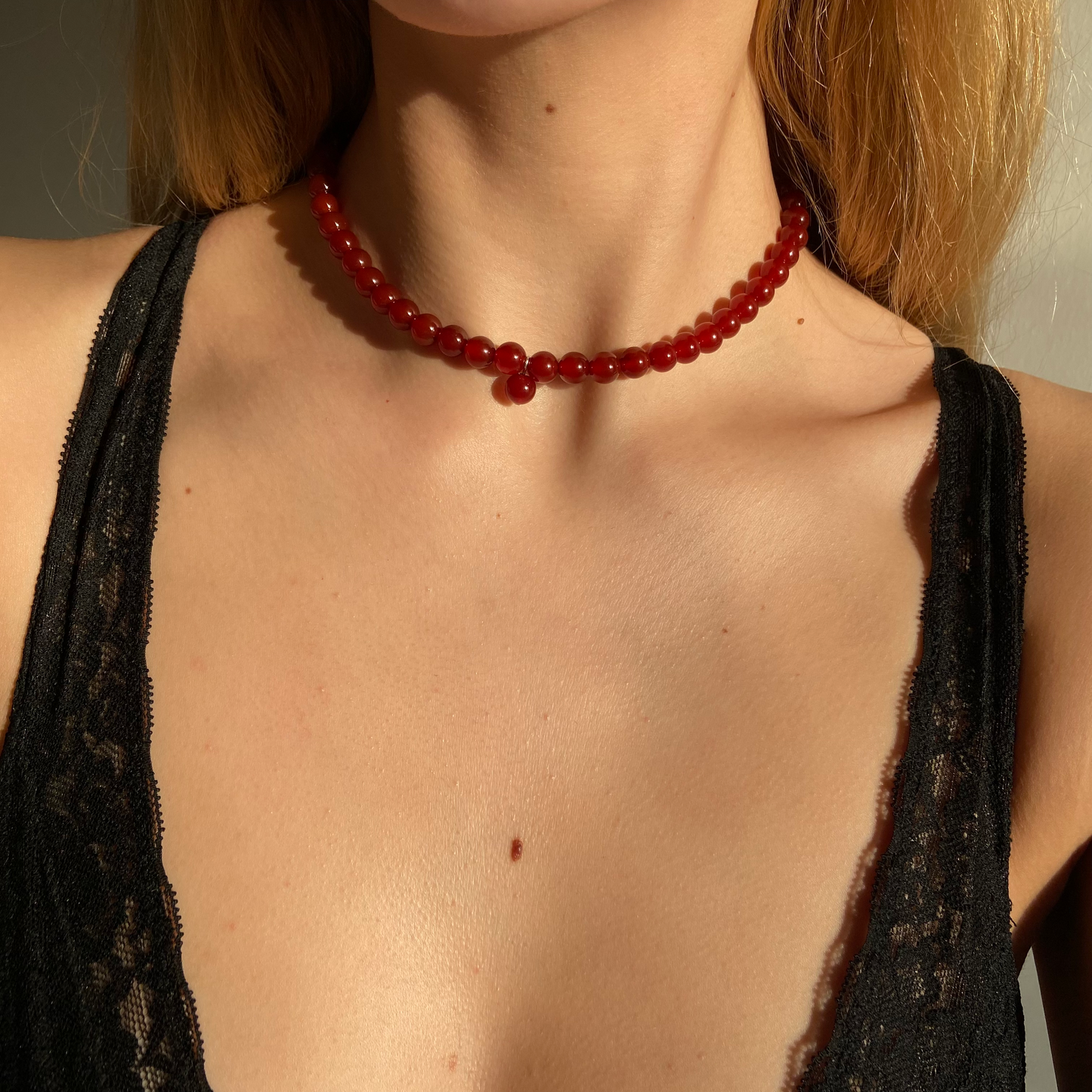 CARNELIAN NECKLACE (DISCONTINUED)